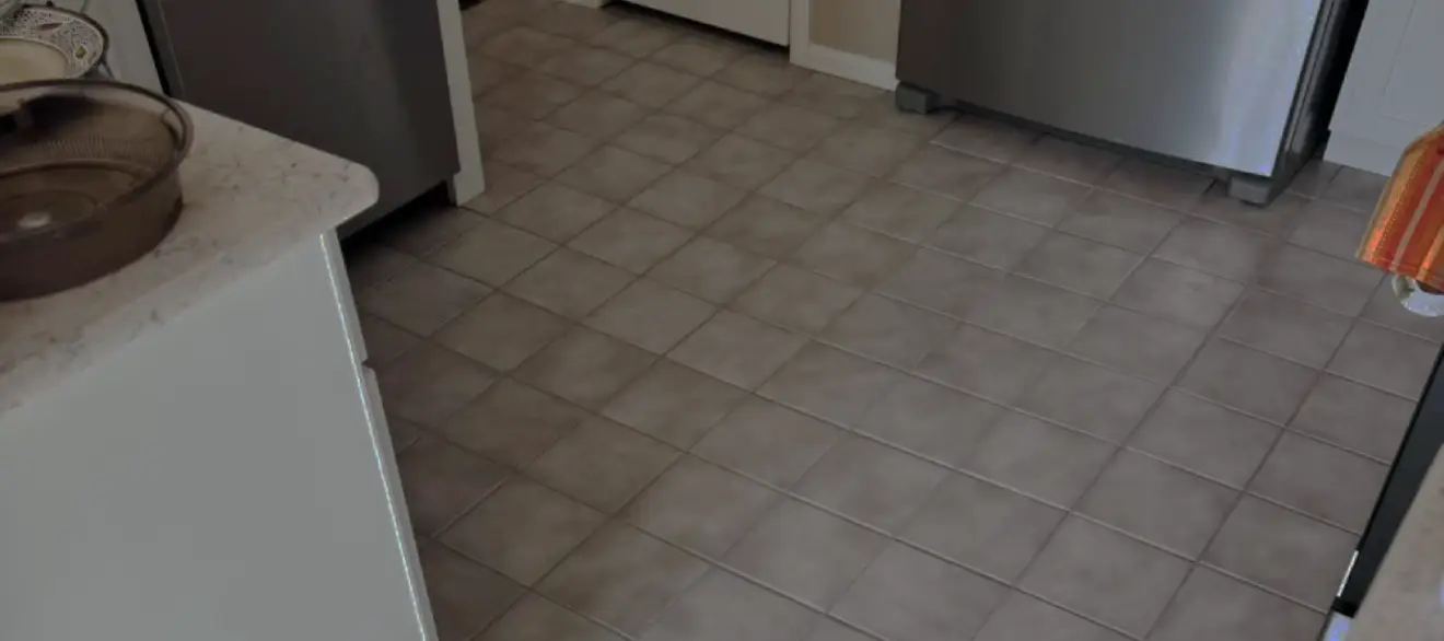 Tile Cleaning Before