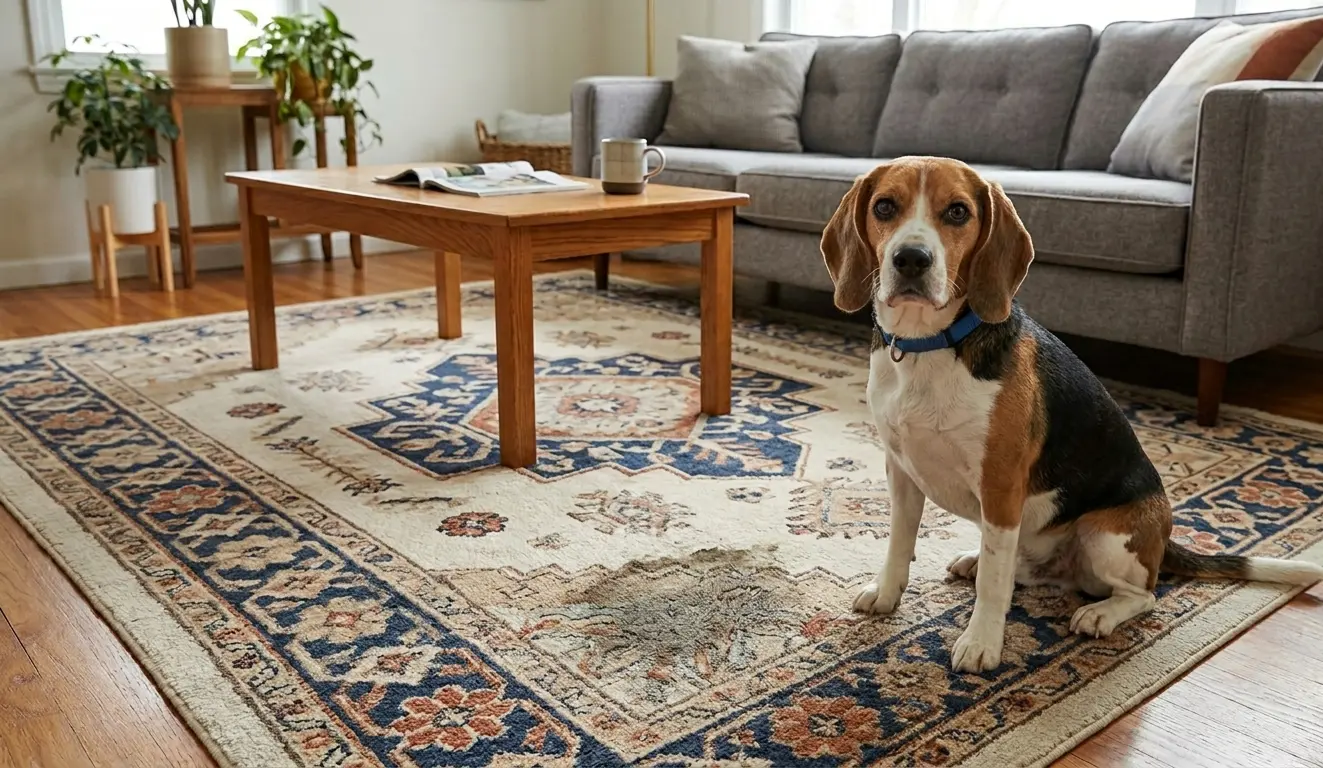 prevent pet odor in rugs