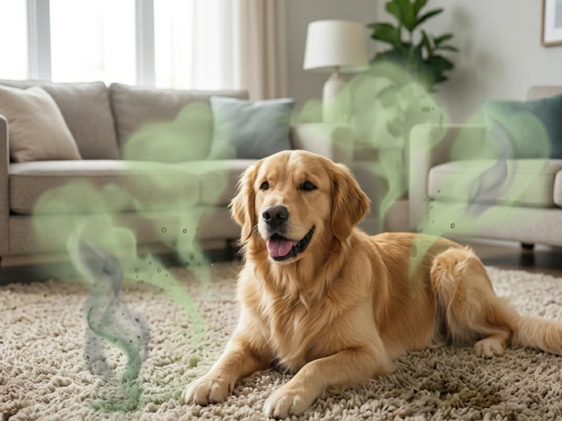 Pet Odors Affect Indoor Air Quality