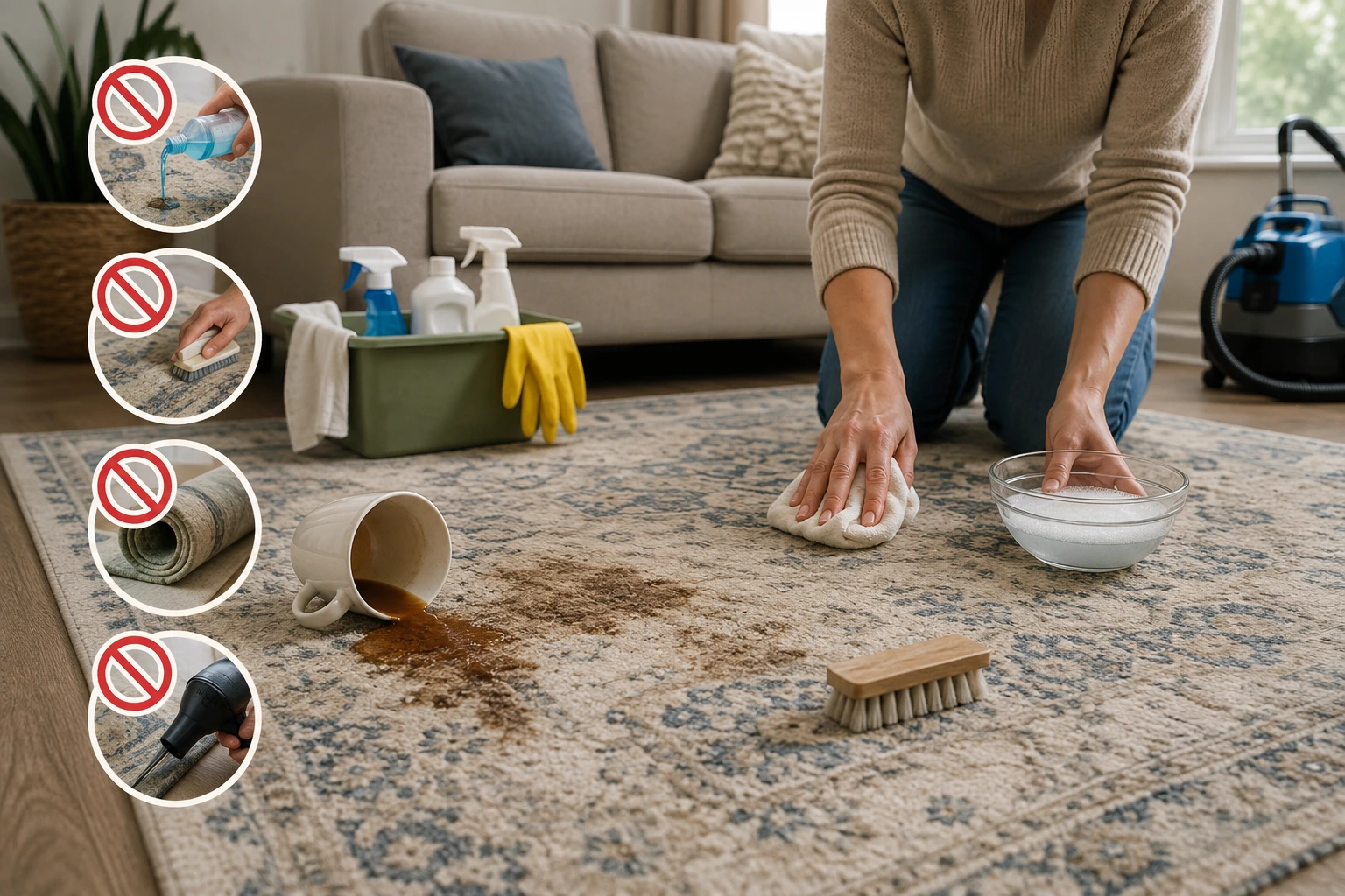 Rug Cleaning Mistakes Ridgefield WA
